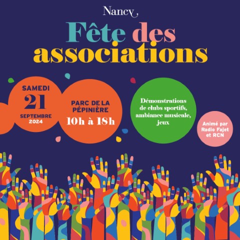 Nancy Fête des associations à la Pépinière