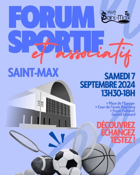 Saint Max Fête des associations